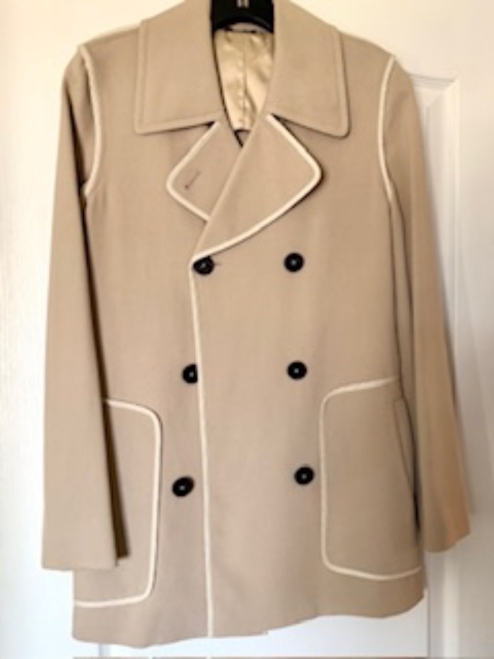 NWOT Maison Margiela Jacket, size 4, silk/cotton